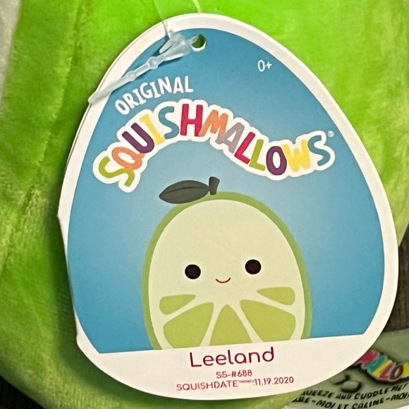Squishmallows | Other | Nwt 5 Leeland The Lime Squishmallow | Poshmark